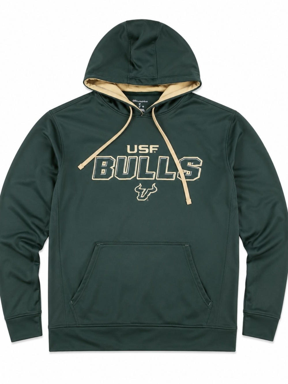 Champion USF Bulls Dark Green Hooded Pullover Size Adult Medium